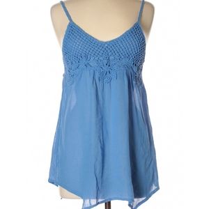 Angie Blue Tank Size Medium